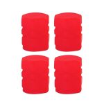 Καπάκι βαλβίδας ελαστικών αυτοκινήτου φωσφορίζον - R-Z17201-4U - 140532 - Red