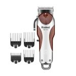 Κουρευτική μηχανή - KM-1753 - Kemei - Silver/Red