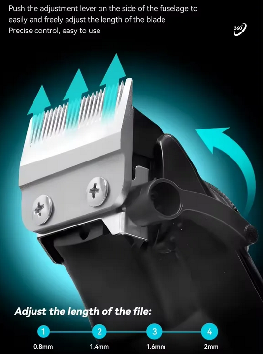 Κουρευτική μηχανή - KM-2279 - Kemei - Image 2