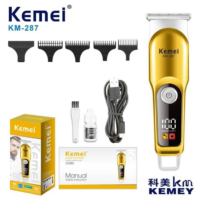 Κουρευτική μηχανή & trimmer - KM-287 - Kemei - Image 2