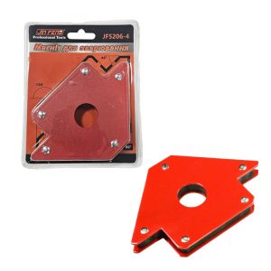 Ο μαγνήτης συγκόλλησης 90 μοιρών είναι ένα απαραίτητο εργαλείο για κάθε επαγγελματία ή ερασιτέχνη συγκολλητή. Χρησιμοποιείται για τη σταθερή συγκράτηση μεταλλικών κομματιών σε γωνίες 45°