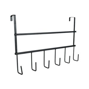 Μεταλλική κρεμάστρα πόρτας 6 θέσεων - 57909