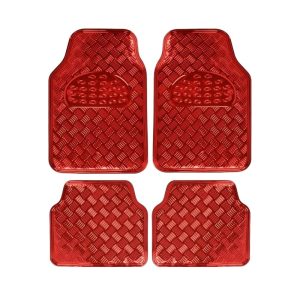 Πατάκια αυτοκινήτου - Celebrity Car - 016 - 4pcs - 122292 - Red