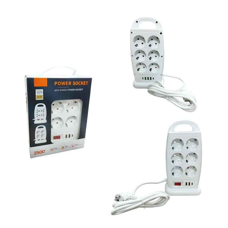 Πολύπριζο ασφαλείας με πρωτοποριακό σχεδιασμό μπρος-πίσω