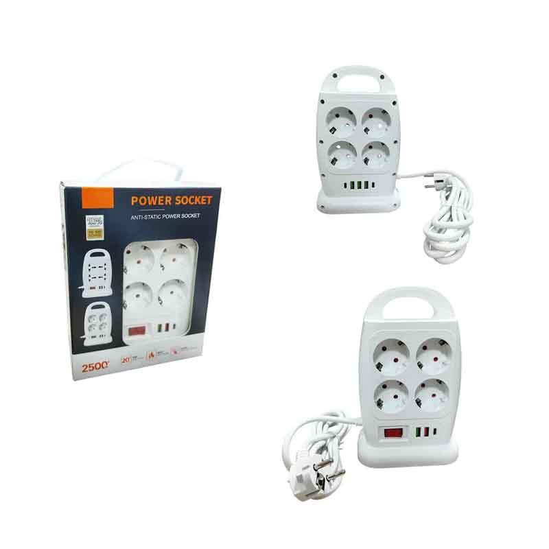 Πολύπριζο ασφαλείας με πρωτοποριακό σχεδιασμό μπρος-πίσω