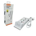 Ανθεκτικό πολύπριζο Defender Series με 3 θέσεις σούκο