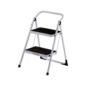 Πτυσσόμενη σκάλα-σκαμπό σιδερένια - 106-2 - 617426