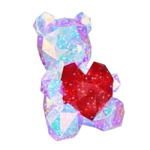 Το επιτραπέζιο φωτιστικό Brondar Bear LED για το παιδικό δωμάτιο συνδυάζει παιχνιδιάρικο σχεδιασμό με λειτουργικό φωτισμό. 