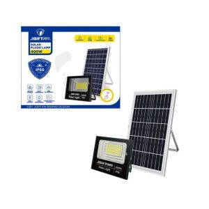 Jortan Ηλιακός Προβολέας Με Τηλεχειριστήριο LED 400W IP66- Solar Flood Lamp 0274006