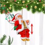 Διακοσμητικός Άγιος Βασίλης με Μουσική & Κίνηση