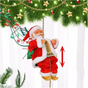 Διακοσμητικός Άγιος Βασίλης με Μουσική & Κίνηση