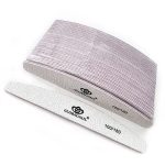 Globalnail Λίμα νυχιών διπλής όψης 100/180 25τμχ - Nail File 61035