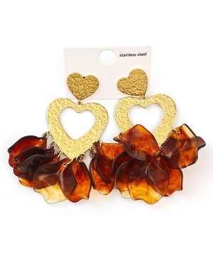 ARDIKA Καρφωτό σκουλαρίκι OO-S480 - Καφέ Σκουλαρίκια > Καρφωτά Σκουλαρίκια > Αξεσουάρ | FALL- WINTER 2026