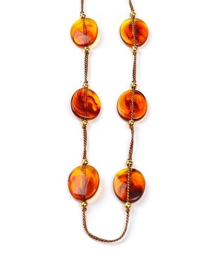 ARDIKA Κρεμαστό λαιμού OO-K671 - Καφέ Κολιέ > Αξεσουάρ | FALL- WINTER 2026