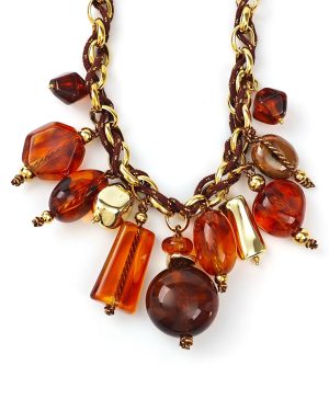 ARDIKA Κρεμαστό λαιμού OO-K676 - Καφέ Κολιέ > Αξεσουάρ | FALL- WINTER 2026