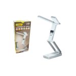 <p data-start="137" data-end="422">Πτυσσόμενο LED φωτιστικό γραφείου με ενσωματωμένη μπαταρία λιθίου 1800mAh.<br data-start="211" data-end="214" />Αποτελείται από 40 LED και παρέχει διπλή θερμοκρασία χρώματος (ζεστό & λευκό).<br data-start="292" data-end="295" />Ιδανικό για διάβασμα