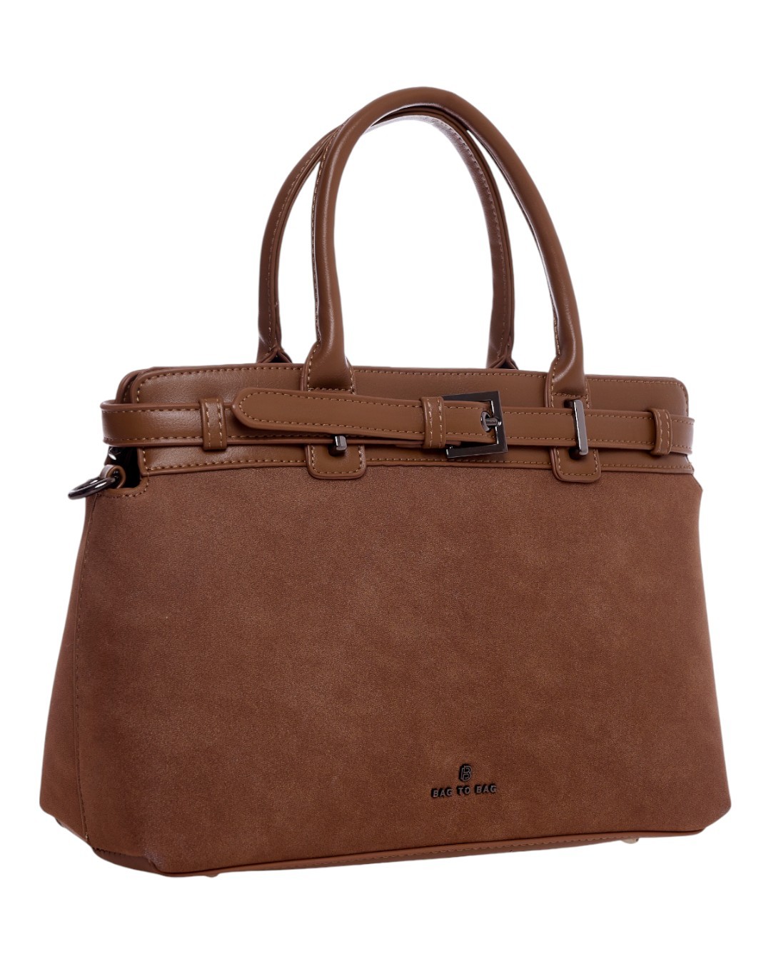 Τσάντα χειρός SW8972 - Κάμελ BAG TO BAG - Image 2