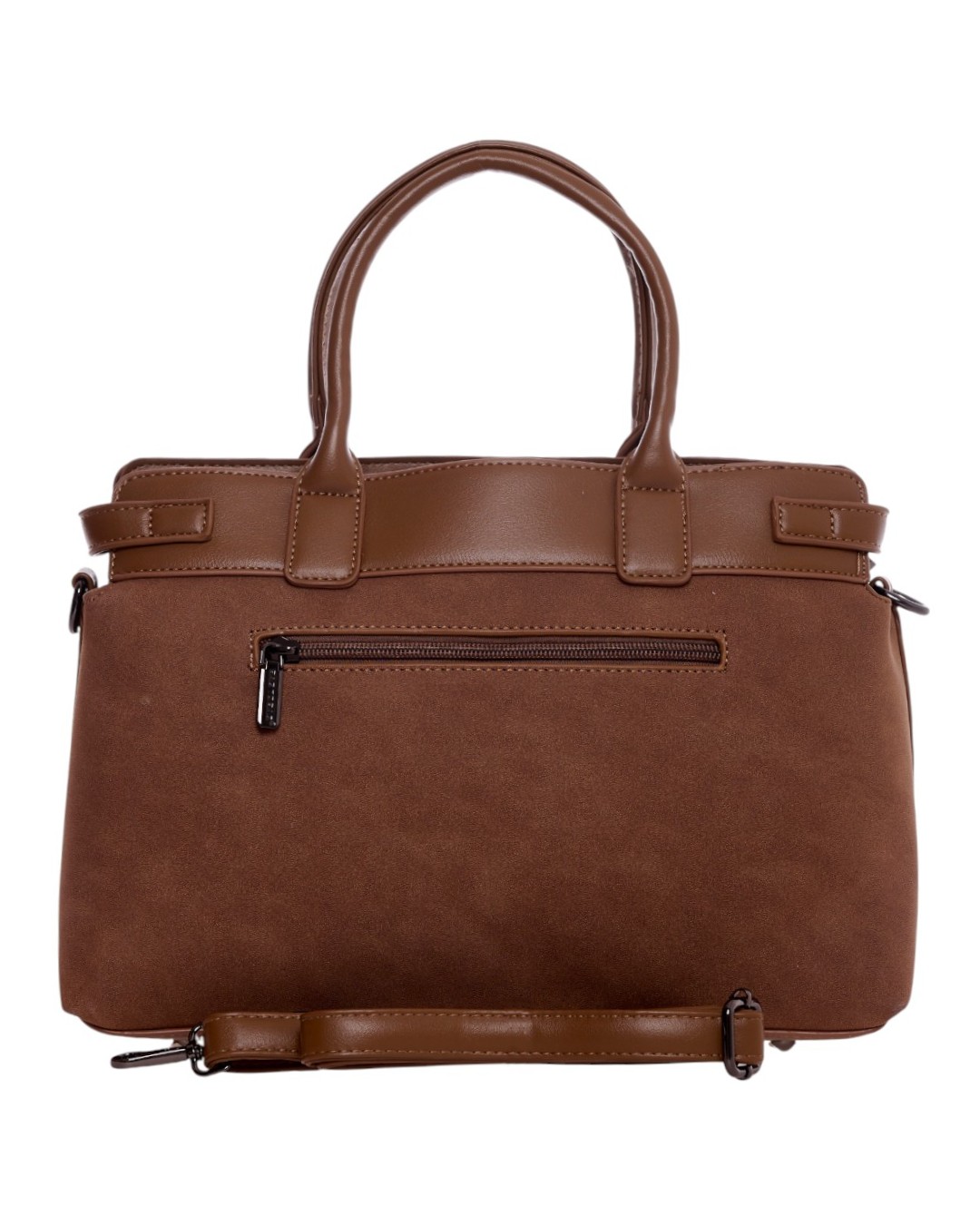 Τσάντα χειρός SW8972 - Κάμελ BAG TO BAG - Image 3