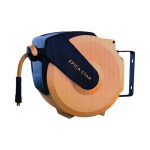 Μπορεί να τοποθετηθεί σε τοίχο για μέγιστη εξοικονόμηση χώρου και το λάστιχο διατηρείται καλύτερα χωρίς τσακίσματα. Ακόμη