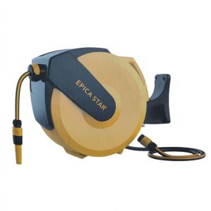 Μπορεί να τοποθετηθεί σε τοίχο για μέγιστη εξοικονόμηση χώρου και το λάστιχο διατηρείται καλύτερα χωρίς τσακίσματα. Ακόμη