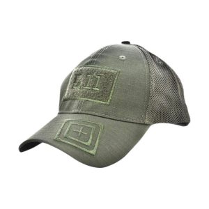 Ανδρικό καπέλο jockey στρατιωτικού τύπου - M01 - 270591 - Green