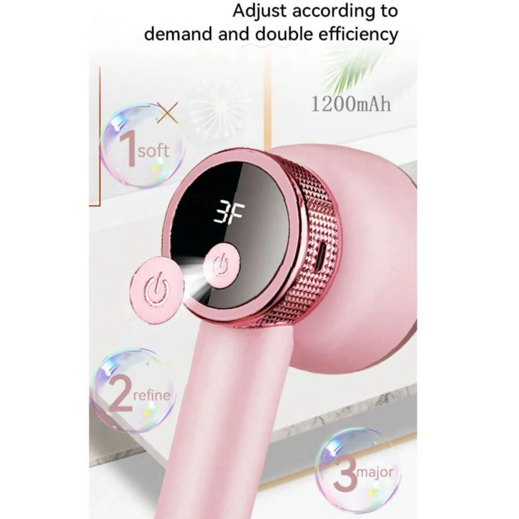 Αποχνουδωτής ρούχων - KM-167 - Kemei - Pink - Image 2