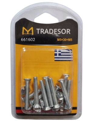 Βίδες - 5X30mm - Σετ 12 πακέτα - 661602