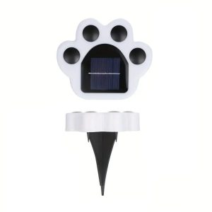 Ηλιακό φωτιστικό κήπου LED - Πατούσα - 4pcs - 942010