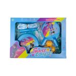 Παιδικό σετ άθλησης - Ping Pong - Δίσκος - Σχοινάκι - 215580 - Blue