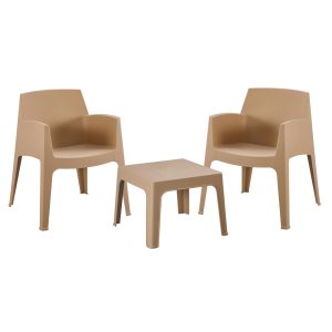 ΣΕΤ 3ΤΜΧ ΠΟΛΥΠΡΟΠΥΛΕΝΙΟΥ FB921267.03 ΤΡΑΠΕΖΑΚΙ & 2 ΠΟΛΥΘΡΟΝΕΣ-ΚΑΠΟΥΤΣΙΝΟ