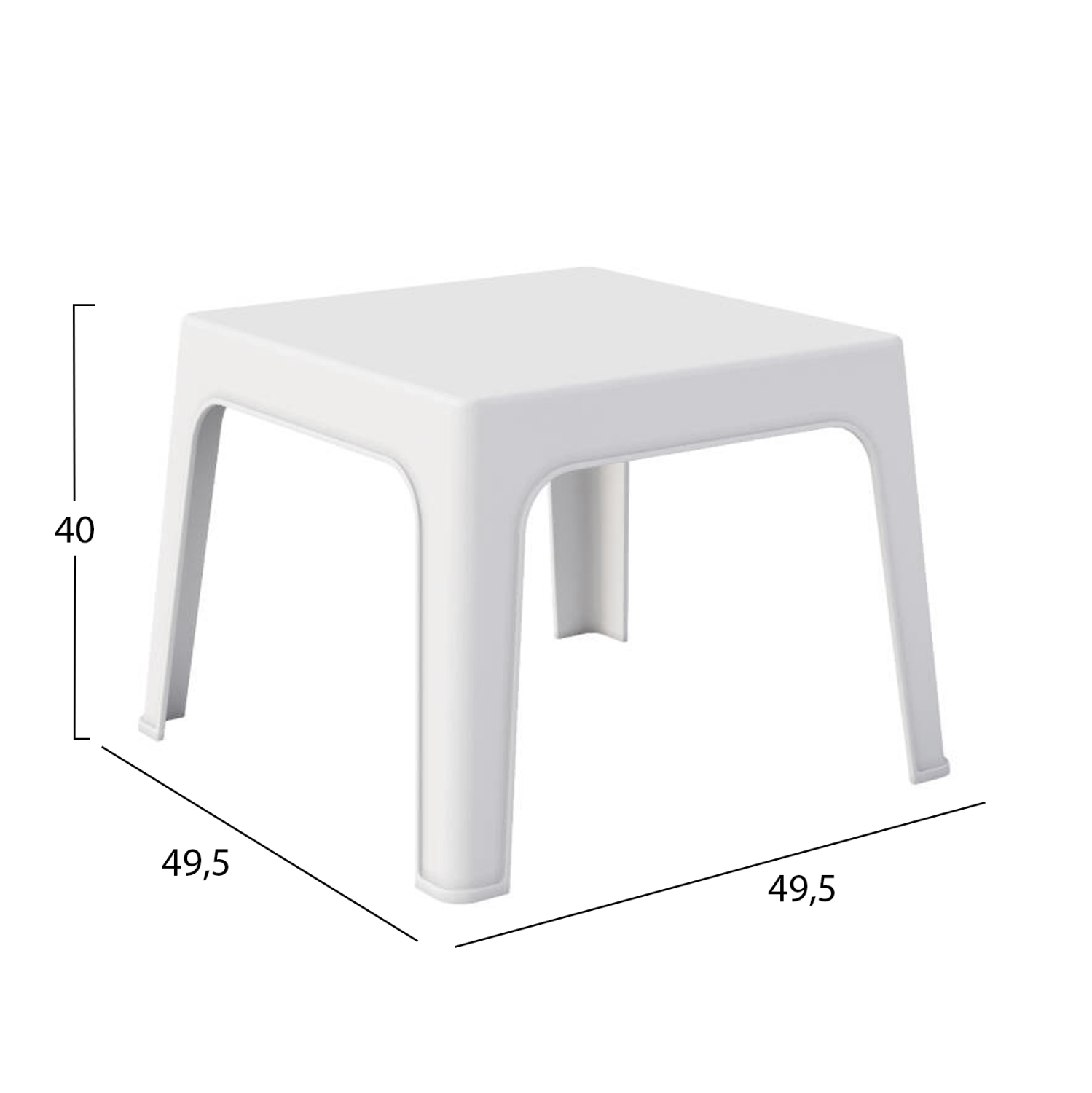 ΣΕΤ LOUNGE 3ΤΜΧ FB921274.01 ΛΕΥΚΟ ΠΟΛΥΠΡΟΠΥΛΕΝΙΟ - Image 2