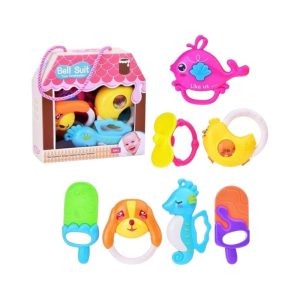 Σετ βρεφικές κουδουνίστρες & μασητικά - TG8388-37 - 215340