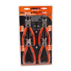 Σετ πένσες ασφαλειών - 4pcs - 175mm/7" - Finder - 190088