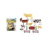 Σετ φιγούρες ζώων φάρμας - 12pcs - 124-32E - 917523