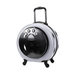 Διαθέτει τηλεσκοπική λαβή και αθόρυβους τροχούς 360° για εύκολη μεταφορά. 