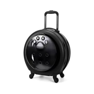 Διαθέτει τηλεσκοπική λαβή και αθόρυβους τροχούς 360° για εύκολη μεταφορά. 