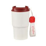 Φορητό παγούρι-θερμός με ψηφιακό θερμόμετρο - 500ml - 722382 - Red