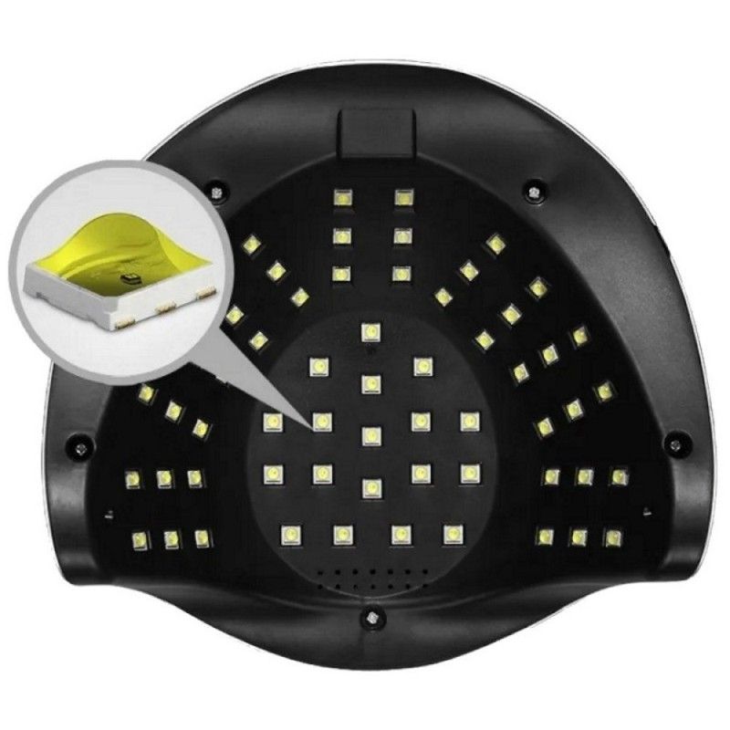 Φουρνάκι νυχιών UV/LED - SUNMJ03 - 248W - 582518 - Gold/Blue - Image 2