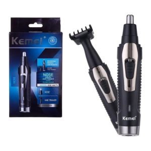 KEMEI Τρίμερ Επαναφορτιζόμενο για Μύτη, Αυτιά και Φαβορίτες KM-6675 - Nose & Beard Hair Trimmer 069242