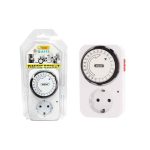 Andowl Μηχανικός Χρονοδιακόπτης Πρίζας Ημερήσιος Q-A113 - Timing Socket