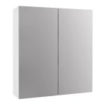 Καθρέπτης μπάνιου Binary Μegapap χρώμα λευκό 60x17,2x65εκ.