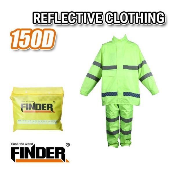 Αδιάβροχη φόρμα εργασίας με ανακλαστικά - No.XL - Finder - 194786 - Image 2