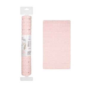 Αντιολισθητικό πατάκι μπάνιου - M0826 - 36x66cm - Light Pink - 21087