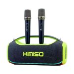 Ασύρματο ηχείο Bluetooth με 2 μικρόφωνα Karaoke - KMS-807 Pro - 813782 - Green