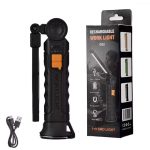 Φακός LED κατάλληλος για χρήση σε χώρους εργασίας όπως το συνεργείο. Tροφοδοτείται μέσω της θύρας USB. Λόγω του μαγνήτη που διαθέτει