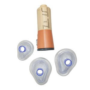 Το κιτ περιλαμβάνει τρεις μάσκες διαφορετικών μεγεθών (ενηλίκων