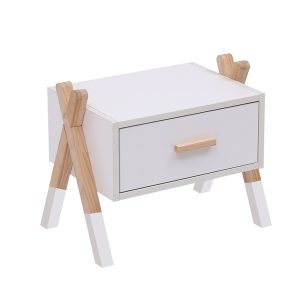 ΚΟΜΟΔΙΝΟ ΠΑΙΔΙΚΟ FB92497.03 ΛΕΥΚΗ ΜΕΛΑΜΙΝΗ-ΠΕΥΚΟ ΣΕ ΦΥΣΙΚΟ 46x30x38Υεκ