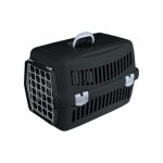 Κλουβί μεταφοράς κατοικιδίου πλαστικό - Felix - 48x32.5x32.5cm - 005111 - Black/Grey