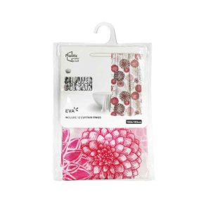 Κουρτίνα μπάνιου διαστάσεων 180x180 εκ.