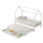 ΠΑΙΔΙΚΟ ΚΡΕΒΑΤΙ 3 ΣΕ 1 FB9723.03 ΞΥΛΟ ΠΕΥΚΟΥ ΛΕΥΚΟ 206x97x166Υεκ.